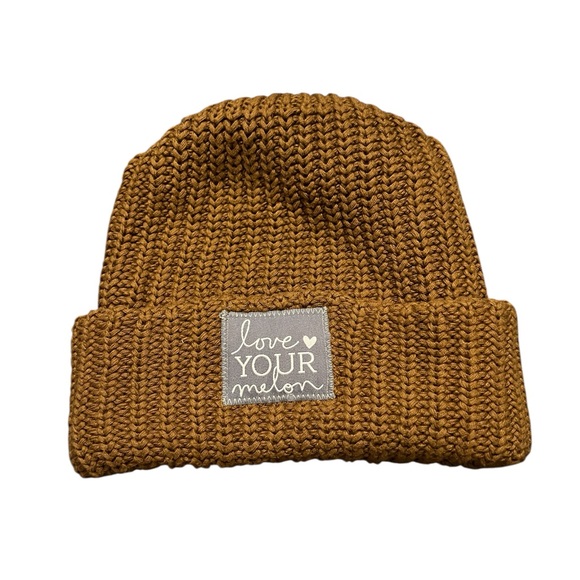Love Your Melon Accessories - Love Your Melon Cuffed Beanie Brown